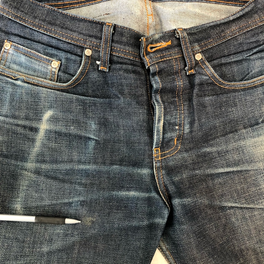 Naked & Famous Denim Dirty Fade Selvedge Jeans